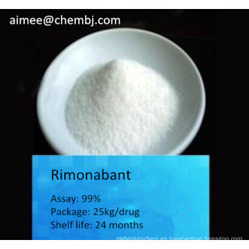 Esteroide polvo Rimonabant de Weight Losss para la forma del cuerpo (CAS: 168273-06-1)